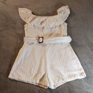 VERA & LUCY LARGE WHITE AWESOME ROMPER FOR WOMEN